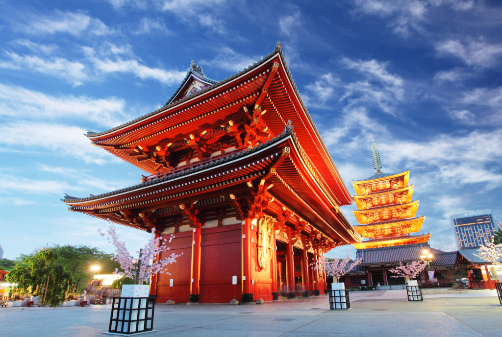 Asakusa Shrine in Tokyo