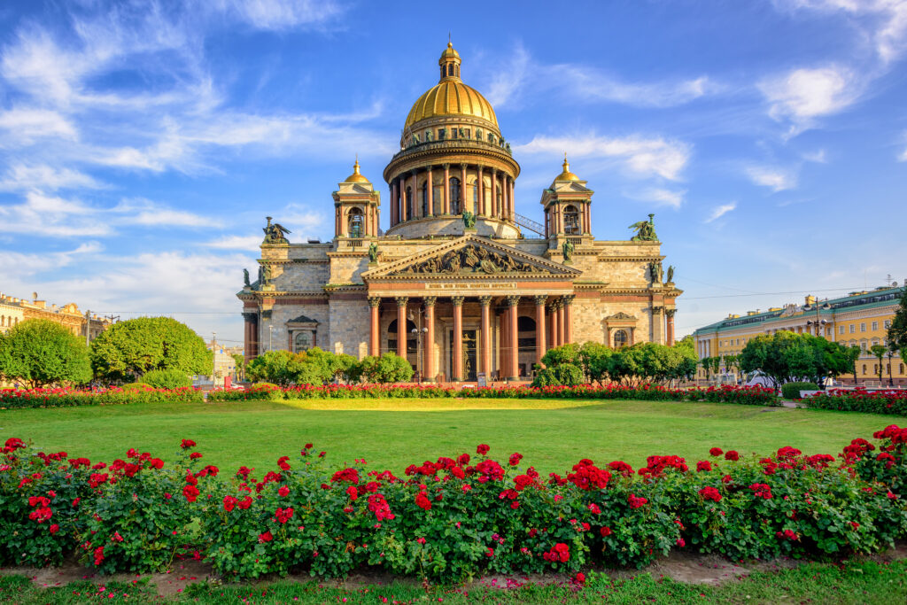 Saint Isaac's cathedral in St. Petersburg