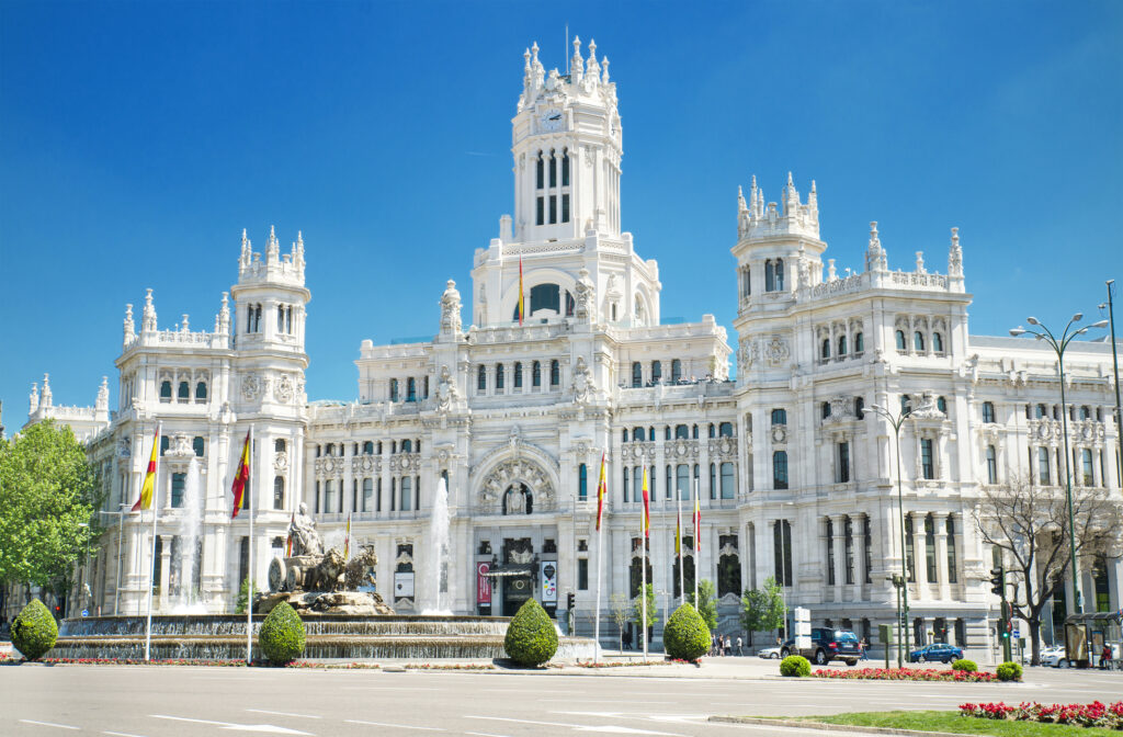 Plaza De Cibeles in Madrid
