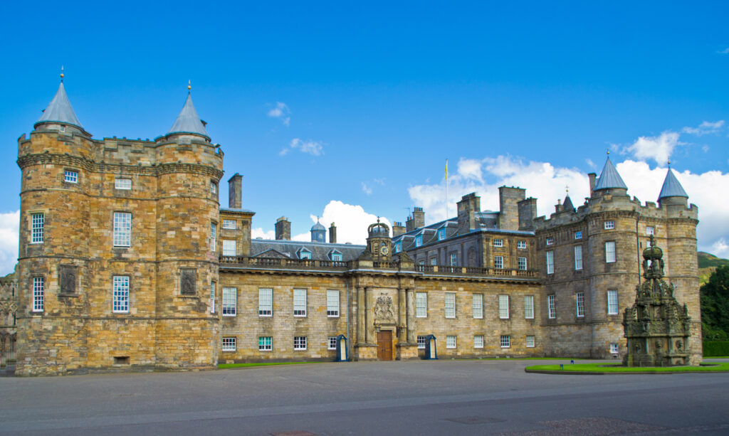 Holyrood Palace at Edinburgh
