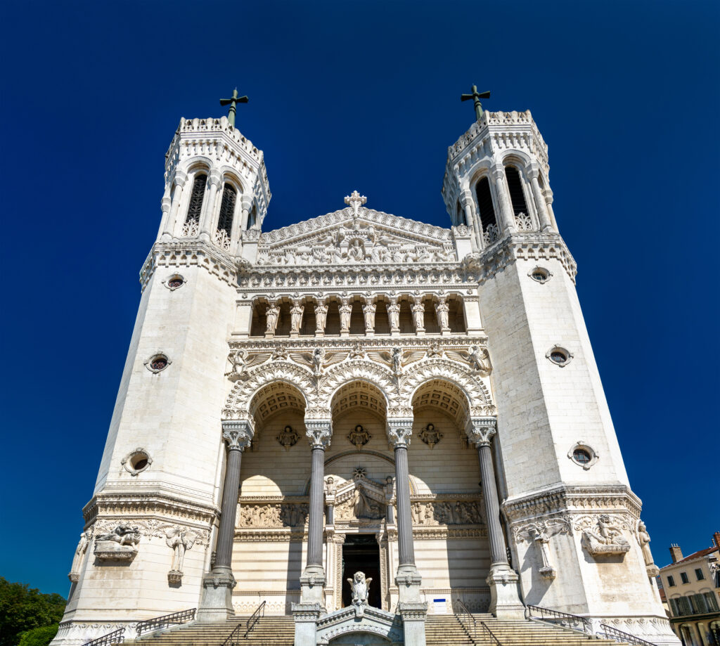 Basilica of Notre-Dame de Fourvière in Lyon
