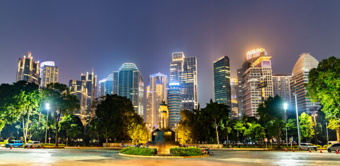 Nightskyline of Jakarta
