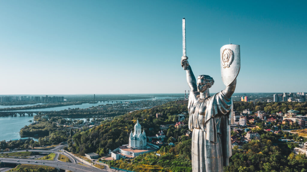 Motherland Monument in Kiev