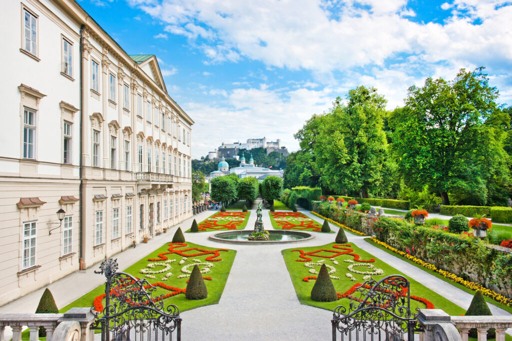 Mirabell Gardens at Salzburg