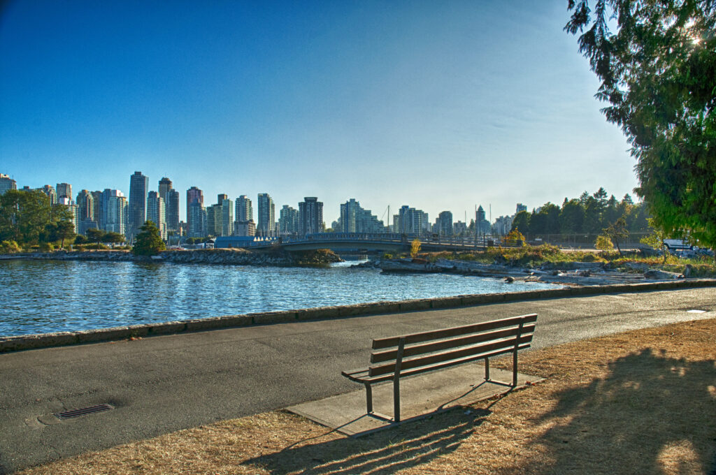 Vancouver Stanley Park Bench