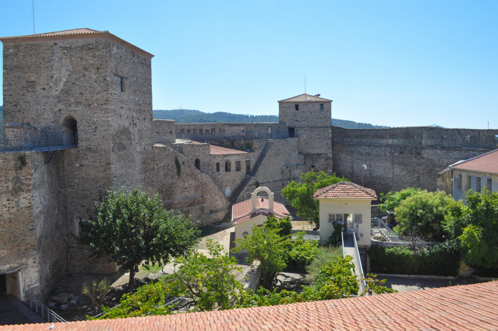 Heptapyrgion fortress in Thessaloniki