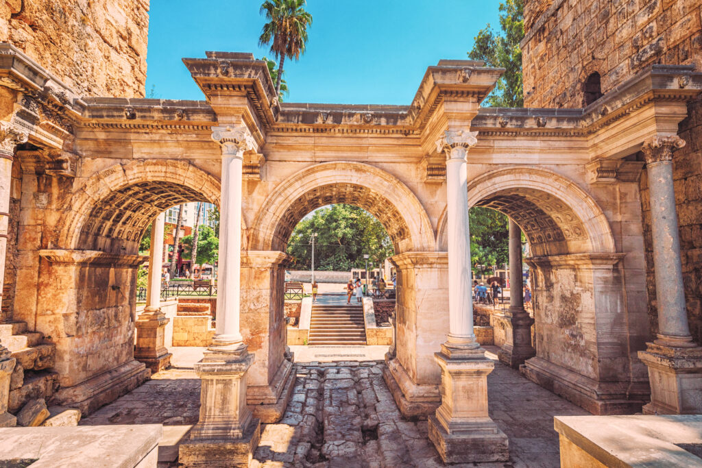 Hadrian Gate in Antalya