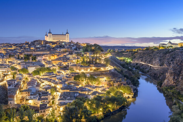 City skyline Toledo, Spain