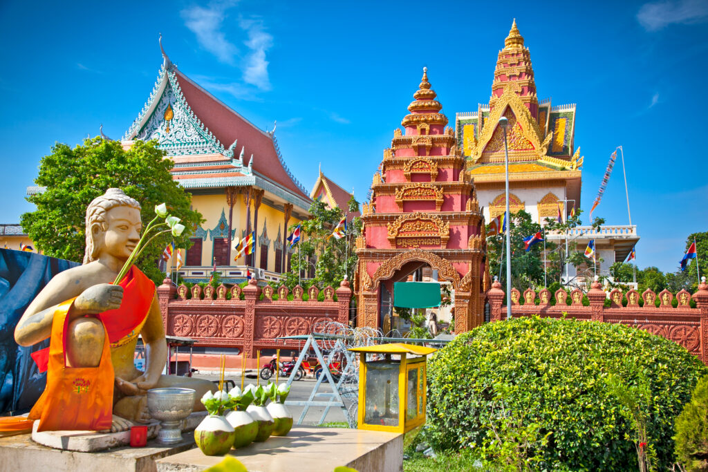  Wat Ounalom in Phnom Penh
