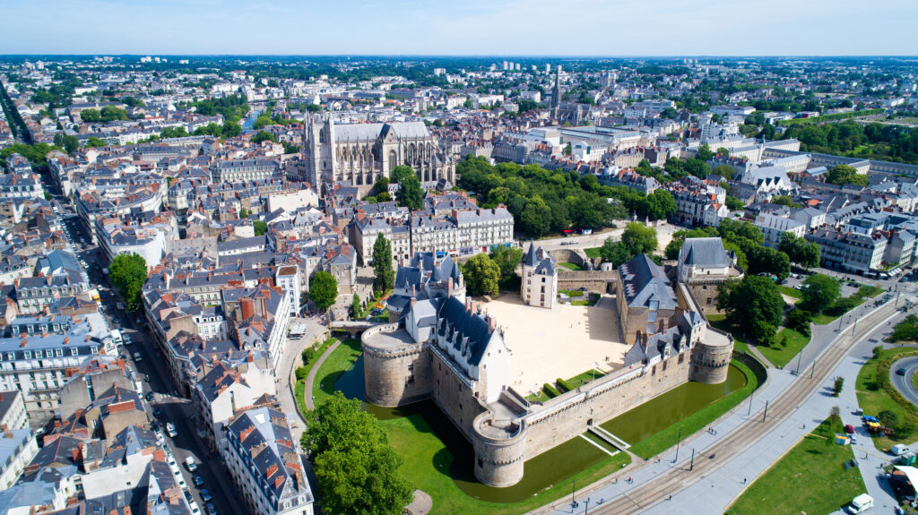 Nantes city castle