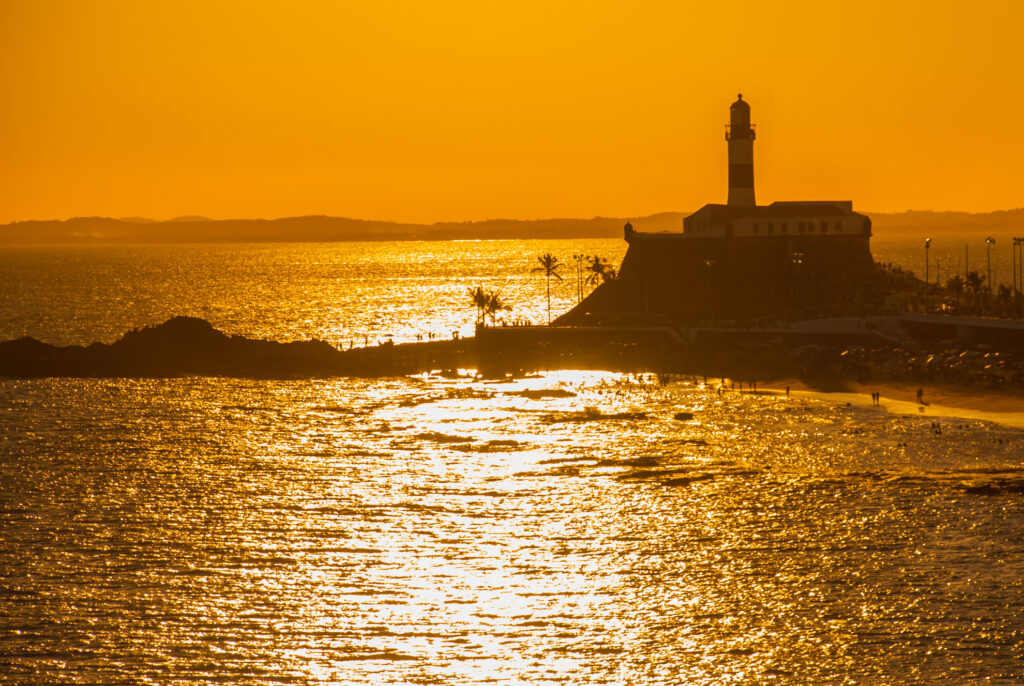 Barra Lighthouse in the city of Salvador