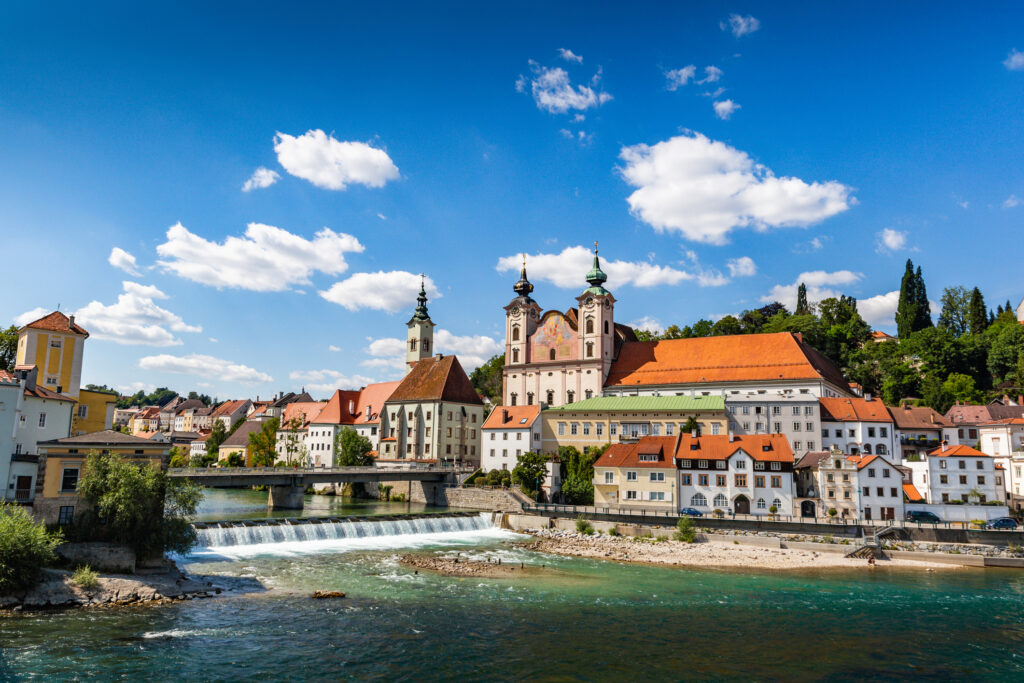 The beautiful city of Steyr