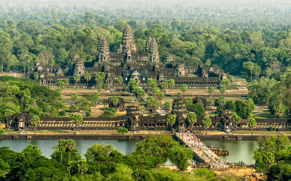 Angkor Wat Temple - the largest temple in the world