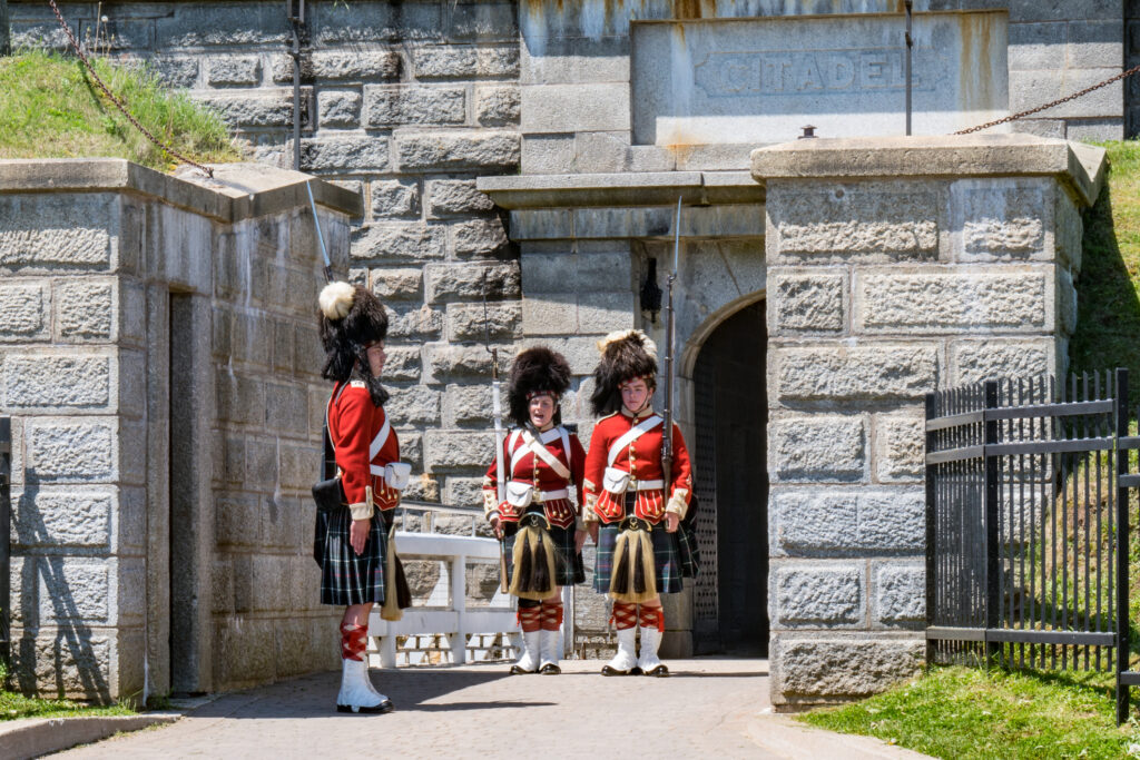 Guards at the Halifax Citadel