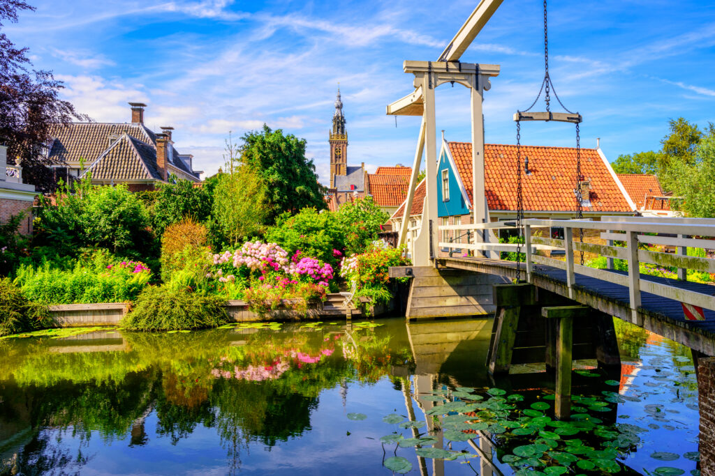 Edam town in North Holland Netherlands