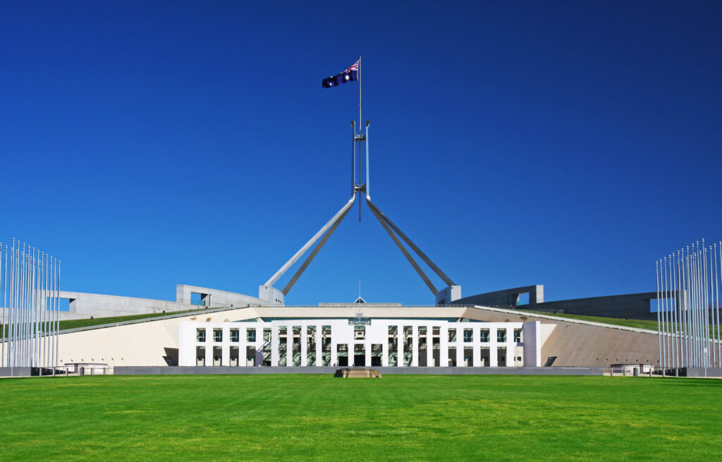 The Australian Parliament in Canberra