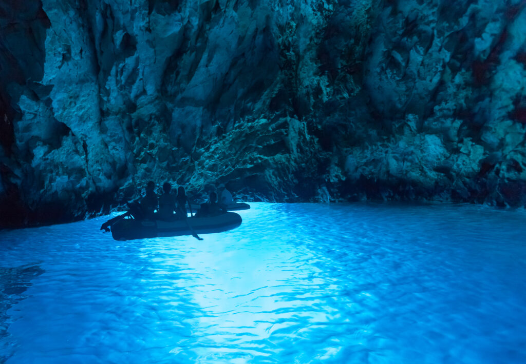 Blue Grotto in Bisevo