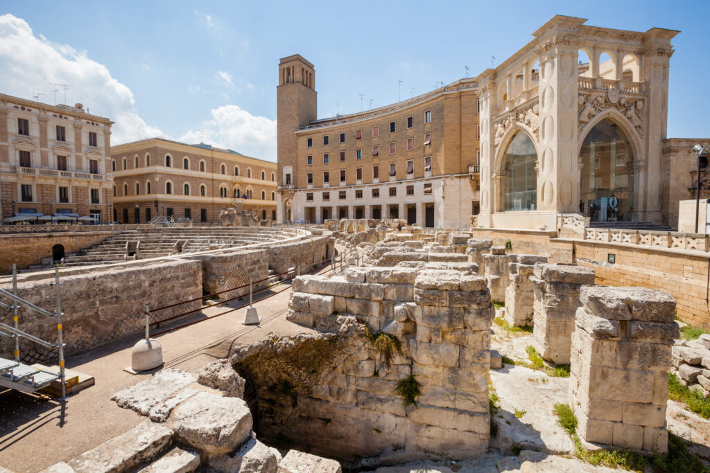 Roman Theatre in Lecce, Italy