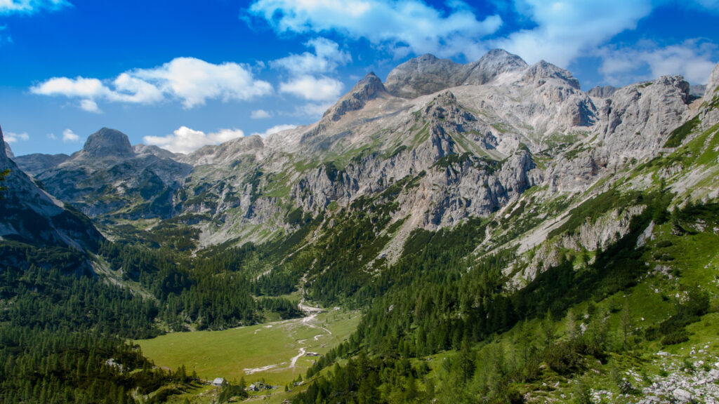 View in the Triglav National Park