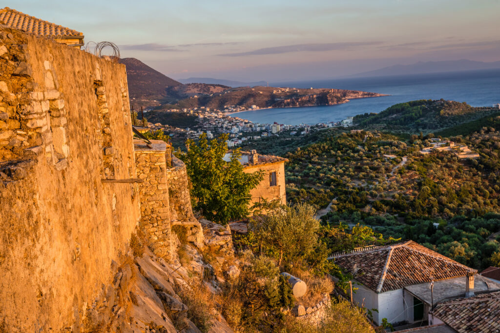 View from Himara Castle