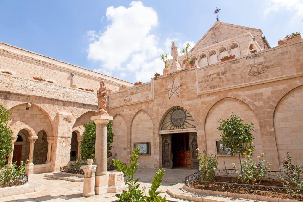 The Church of the Nativity of Jesus in Bethlehem