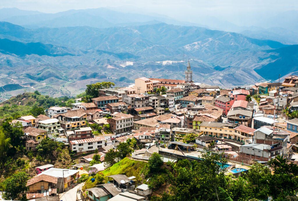 Zaruma - City in the Andes, Ecuador