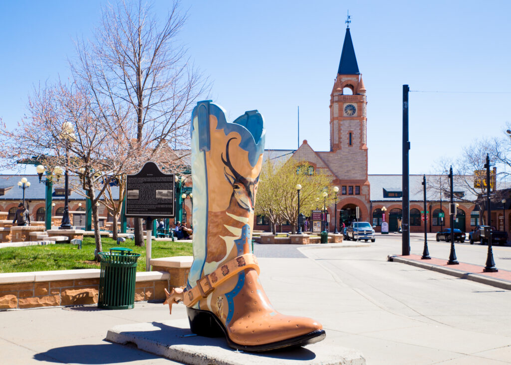 Cheyenne Wyoming downtown district