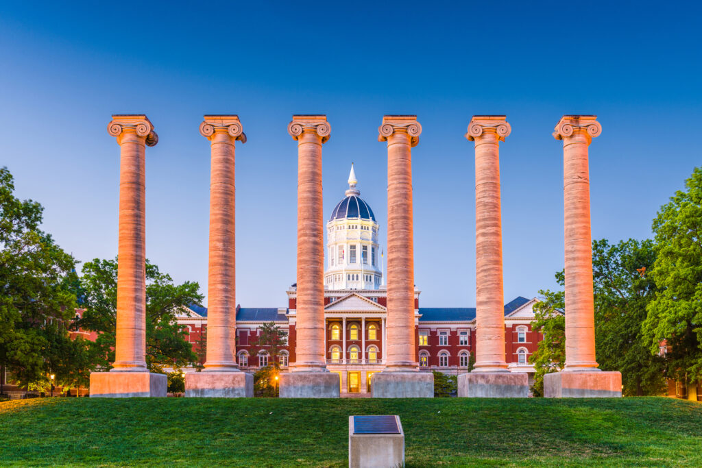 Columbia, Missouri, USA at the University of Missouri