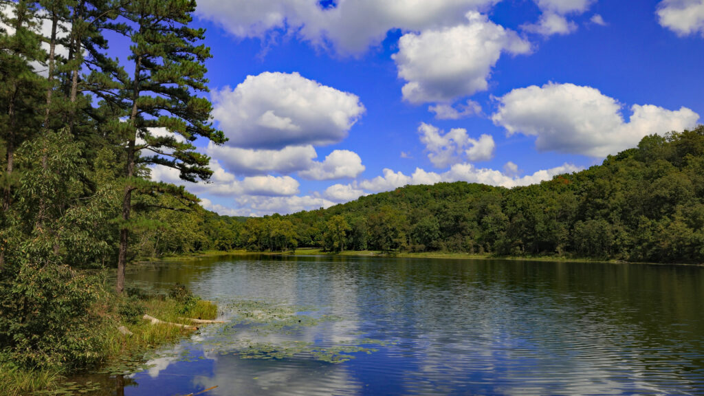 McCormack Lake in the Mark Twain National Forest